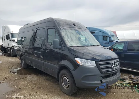 2019 Mercedes-Benz Sprinter 2500/3500 z USA, uszkodzony, nr VIN WDZPF1CD1KT010216